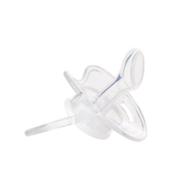 Canpol Бебешка силиконова залъгалка Newborn baby ортодонтска 0-6 м син