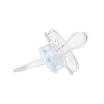 Canpol Бебешка силиконова залъгалка Newborn baby симетрична 0-6 м бял