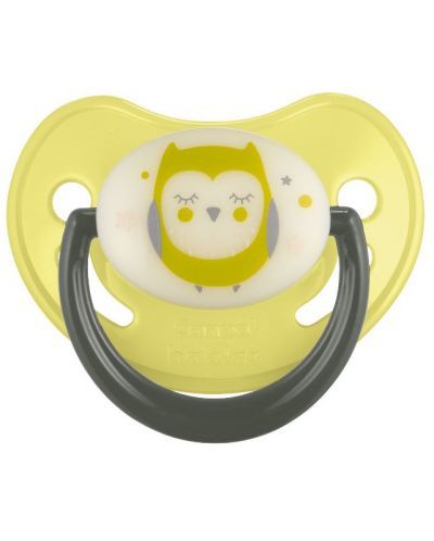 Canpol Бебешка силиконова залъгалка ортодонтска 6 -18 м  зелен