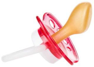 Canpol babies латексова ортодонтска залъгалка 18м+ момиченце