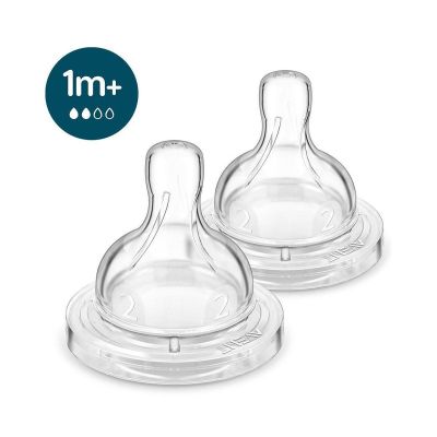 Avent Philips Anti-colic Биберон за хранене 1м+ 2 бр