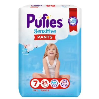 Pufies 7 гащи Sensitive Pants ХXL 34 бр