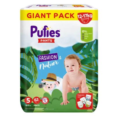 Pufies 5 Pants Fashion & Nature гащи Junior 62 бр