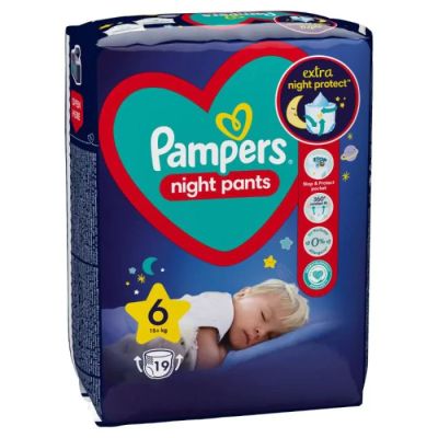  Pampers Night Pants размер 6 гащи 19 бр