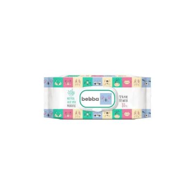 Bebba мокри кърпи с екстракт от алое вера и пребиотик 80 бр