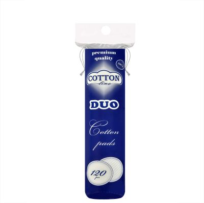 COTTON Line DUO тампони за грим 120 бр.