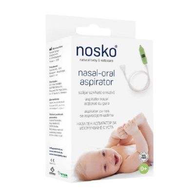 Nosko назален аспиратор за изсмукване с уста 0м+