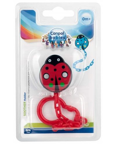 Canpol клипс за залъгалка калинка 0м+