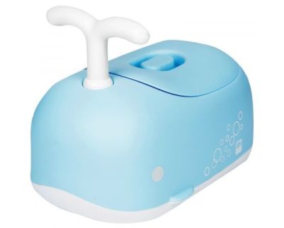 Kikkaboo Whale Blue гърне син цвят 