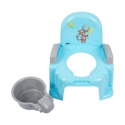 Sevi Bebe гърне столче син цвят