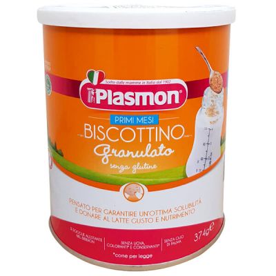 Plasmon гранулирани бишкоти без глутен 4м+