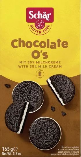 Schar Chocotate безглутенови бисквити с крем