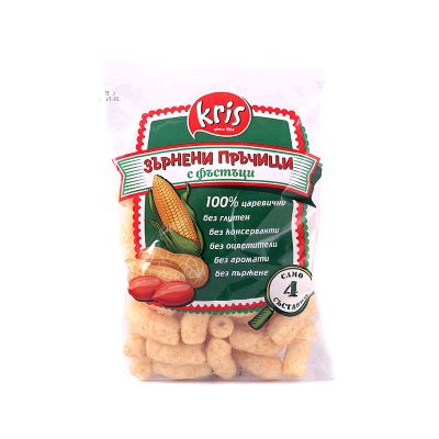 Kris безглутенови зърнени пръчици с фъстъци 
