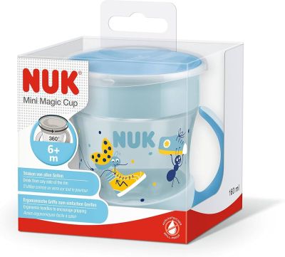 NUK Evolution mini Magic cup чаша за момче 6м+ 