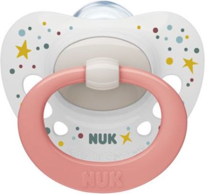 Nuk Signature силиконова залъгалка 0-6м 