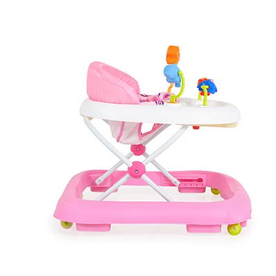 Moni ECO детска проходилка розов цвят