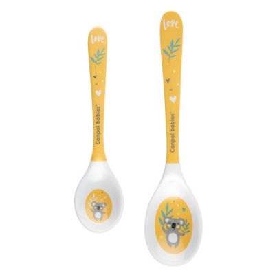 Canpol меламинови жълти лъжички 9м+ 2бр