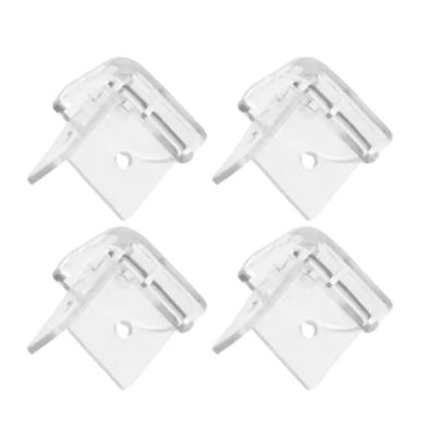  Safety1st пластмасови прозрачни протектори за ъгли и ръбове 4 бр