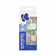 Kikkaboo Jungle Kink стъклено шише за момче 0м+ 120мл