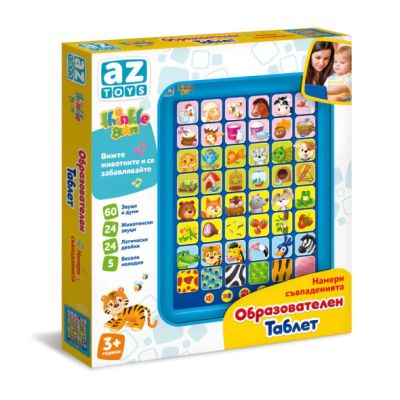 Thinkle Stars  образователен таблет Намери съвпаденията 3г+